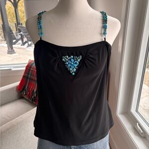 Vintage Joseph Ribkoff Beaded Tank 🖤